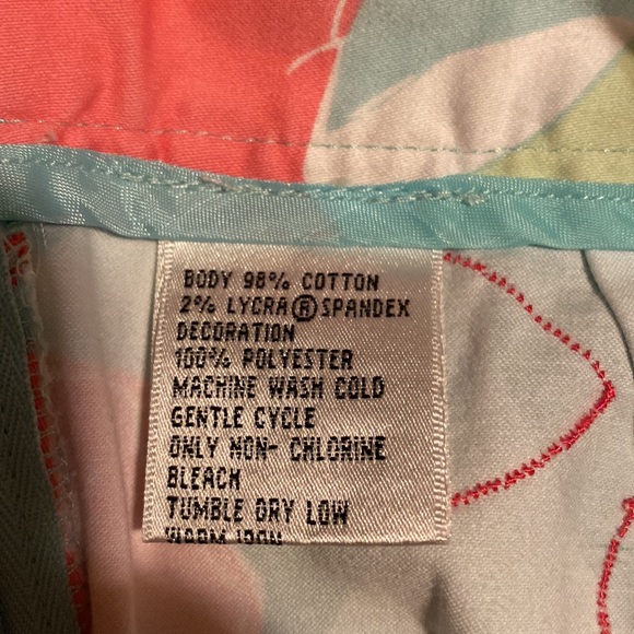 Talbots Petites (2) Stretch Floral Pencil Skirt - Picture 9 of 9